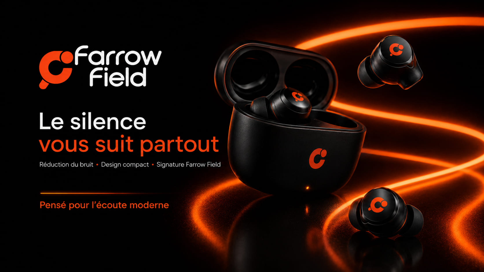 Farrow Field Vacuum — Le silence vous suit partout